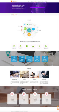 AI智能科技企业网站建设开发|高端网站设计|官方网站定制